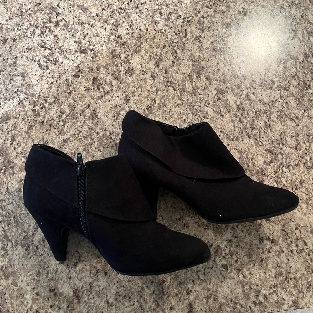 Black booties